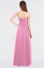 ColsBM Lexi Pink Elegant Bateau Sleeveless Zip up Floor Length Appliques Bridesmaid Dresses