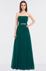 ColsBM Lexi Shaded Spruce Elegant Bateau Sleeveless Zip up Floor Length Appliques Bridesmaid Dresses
