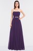 ColsBM Lexi Violet Elegant Bateau Sleeveless Zip up Floor Length Appliques Bridesmaid Dresses