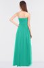 ColsBM Lexi Viridian Green Elegant Bateau Sleeveless Zip up Floor Length Appliques Bridesmaid Dresses
