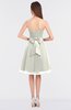 ColsBM Olivia Cream Princess A-line Strapless Knee Length Bow Bridesmaid Dresses