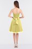 ColsBM Olivia Daffodil Princess A-line Strapless Knee Length Bow Bridesmaid Dresses