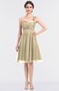 ColsBM Emelia Angora Elegant A-line Sleeveless Zip up Knee Length Ruching Bridesmaid Dresses