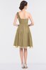 ColsBM Emelia Curds & Whey Elegant A-line Sleeveless Zip up Knee Length Ruching Bridesmaid Dresses