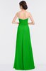 ColsBM Jemma Classic Green Elegant A-line Strapless Sleeveless Ruching Bridesmaid Dresses
