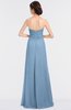 ColsBM Jemma Dusty Blue Elegant A-line Strapless Sleeveless Ruching Bridesmaid Dresses
