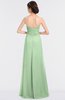 ColsBM Jemma Light Green Elegant A-line Strapless Sleeveless Ruching Bridesmaid Dresses