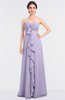 ColsBM Jemma Light Purple Elegant A-line Strapless Sleeveless Ruching Bridesmaid Dresses