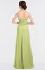 ColsBM Jemma Lime Green Elegant A-line Strapless Sleeveless Ruching Bridesmaid Dresses