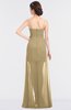 ColsBM Tayler Gold Elegant A-line Spaghetti Sleeveless Zip up Bridesmaid Dresses