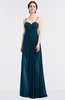 ColsBM Tayler Moroccan Blue Elegant A-line Spaghetti Sleeveless Zip up Bridesmaid Dresses