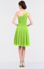 ColsBM Miriam Bright Green Mature A-line Zip up Knee Length Bow Bridesmaid Dresses