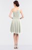 ColsBM Miriam Cream Mature A-line Zip up Knee Length Bow Bridesmaid Dresses