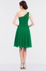 ColsBM Miriam Green Mature A-line Zip up Knee Length Bow Bridesmaid Dresses