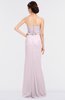 ColsBM Natalee Blush Romantic A-line Strapless Zip up Floor Length Ruching Bridesmaid Dresses