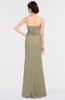 ColsBM Natalee Candied Ginger Romantic A-line Strapless Zip up Floor Length Ruching Bridesmaid Dresses