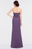 ColsBM Natalee Chinese Violet Romantic A-line Strapless Zip up Floor Length Ruching Bridesmaid Dresses