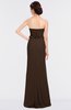 ColsBM Natalee Copper Romantic A-line Strapless Zip up Floor Length Ruching Bridesmaid Dresses
