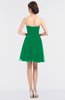 ColsBM Averi Green Mature A-line Zip up Mini Beaded Bridesmaid Dresses