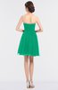 ColsBM Averi Pepper Green Mature A-line Zip up Mini Beaded Bridesmaid Dresses