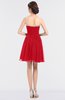 ColsBM Averi Red Mature A-line Zip up Mini Beaded Bridesmaid Dresses