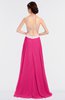 ColsBM Rachel Fandango Pink Mature A-line Strapless Zip up Sweep Train Plainness Bridesmaid Dresses