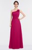 ColsBM Kendra Beetroot Purple Elegant Asymmetric Neckline Sleeveless Floor Length Flower Bridesmaid Dresses