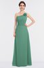 ColsBM Kendra Beryl Green Elegant Asymmetric Neckline Sleeveless Floor Length Flower Bridesmaid Dresses