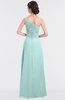 ColsBM Kendra Blue Glass Elegant Asymmetric Neckline Sleeveless Floor Length Flower Bridesmaid Dresses
