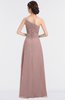 ColsBM Kendra Blush Pink Elegant Asymmetric Neckline Sleeveless Floor Length Flower Bridesmaid Dresses