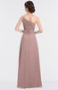 ColsBM Kendra Bridal Rose Elegant Asymmetric Neckline Sleeveless Floor Length Flower Bridesmaid Dresses