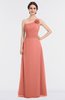 ColsBM Kendra Desert Flower Elegant Asymmetric Neckline Sleeveless Floor Length Flower Bridesmaid Dresses