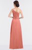 ColsBM Kendra Desert Flower Elegant Asymmetric Neckline Sleeveless Floor Length Flower Bridesmaid Dresses
