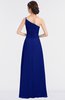 ColsBM Kendra Electric Blue Elegant Asymmetric Neckline Sleeveless Floor Length Flower Bridesmaid Dresses