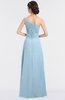 ColsBM Kendra Ice Blue Elegant Asymmetric Neckline Sleeveless Floor Length Flower Bridesmaid Dresses