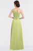 ColsBM Kendra Lime Sherbet Elegant Asymmetric Neckline Sleeveless Floor Length Flower Bridesmaid Dresses