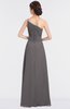 ColsBM Kendra Ridge Grey Elegant Asymmetric Neckline Sleeveless Floor Length Flower Bridesmaid Dresses