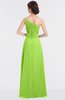 ColsBM Kendra Sharp Green Elegant Asymmetric Neckline Sleeveless Floor Length Flower Bridesmaid Dresses