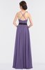 ColsBM Ivanna Chalk Violet Elegant A-line Halter Sleeveless Floor Length Flower Bridesmaid Dresses