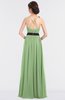 ColsBM Ivanna Gleam Elegant A-line Halter Sleeveless Floor Length Flower Bridesmaid Dresses