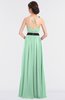 ColsBM Ivanna Honeydew Elegant A-line Halter Sleeveless Floor Length Flower Bridesmaid Dresses