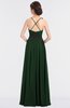 ColsBM Ivanna Hunter Green Elegant A-line Halter Sleeveless Floor Length Flower Bridesmaid Dresses