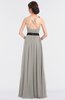 ColsBM Ivanna Hushed Violet Elegant A-line Halter Sleeveless Floor Length Flower Bridesmaid Dresses