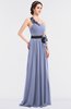 ColsBM Ivanna Lavender Elegant A-line Halter Sleeveless Floor Length Flower Bridesmaid Dresses