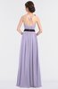 ColsBM Ivanna Light Purple Elegant A-line Halter Sleeveless Floor Length Flower Bridesmaid Dresses
