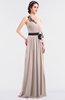 ColsBM Ivanna Silver Peony Elegant A-line Halter Sleeveless Floor Length Flower Bridesmaid Dresses