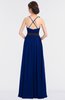 ColsBM Ivanna Sodalite Blue Elegant A-line Halter Sleeveless Floor Length Flower Bridesmaid Dresses