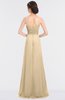 ColsBM Sadie Apricot Gelato Elegant A-line Zip up Floor Length Beaded Bridesmaid Dresses
