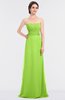 ColsBM Sadie Bright Green Elegant A-line Zip up Floor Length Beaded Bridesmaid Dresses