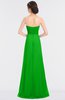 ColsBM Sadie Classic Green Elegant A-line Zip up Floor Length Beaded Bridesmaid Dresses